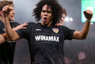 Anrie Chase dari VfB Stuttgart ke RB Salzburg temp