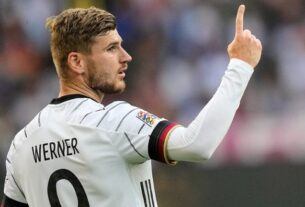 Timo Werner Jerman Bintang RB Leipzig temp